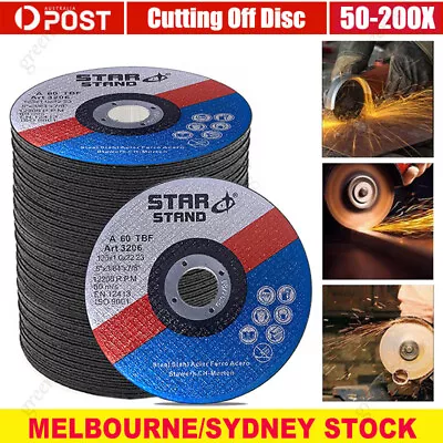Pack Of 50-150 5-inch 125mm Cutting Disc Metal Cut Off Wheel Angle Grinder • $33.98