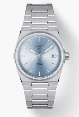 Tissot PRX 35mm Quartz Silver Stainless Steel Men's Watch T1372101135100 • $199.99