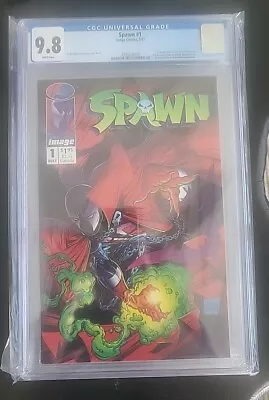 CGC 9.8 Spawn #1  CGC 9.8 1992 Todd McFarlane 1ST Appearance Spawn Image Comics  • $440