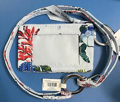 NWT Vera Bradley ~ ANCHORS AWEIGH ~ Zip ID Case And Breakaway Lanyard • $15