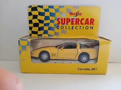 Maisto - Super Car Collection - 1:38 Diecast - Corvette Zr1 - Boxed • £8.99