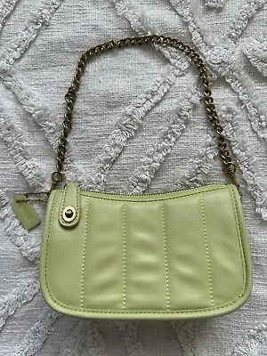 Coach Swinger 20 Pale Lime  Mini Handbag • $199