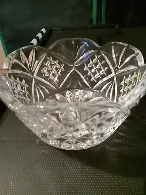SHANNON Crystal   Designs Of Ireland   Small Handcrafted Lead Crystal Bowl • $29.95