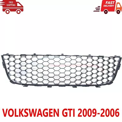 New Fits 2006-2009 VOLKSWAGEN GTI Front Bumper Grille Center Primed Plastic • $33