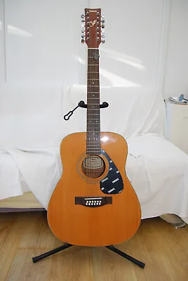 12 STRING YAMAHA FG-412-12 Acoustic Guitar+new Set Of (C.F.Martin) Strings • £195