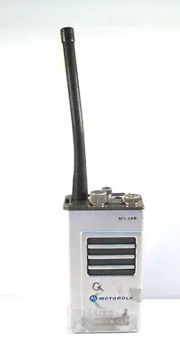 Motorola H43SSU3140AN VHF Radio Handie Talkie MX340 FM-Radio  • $72.49