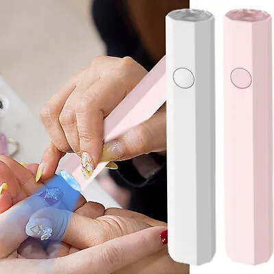 Mini Nail Lamp UV LED Light Portable Nail Polish Gel Dryer Curing Lamp Handheld  • $10.64