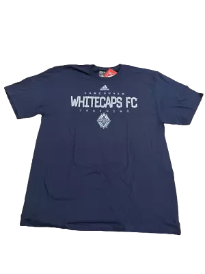 Adidas MLS Vancouver Whitecaps S/S Tee Navy/Light Blue 3720A  • $13.99