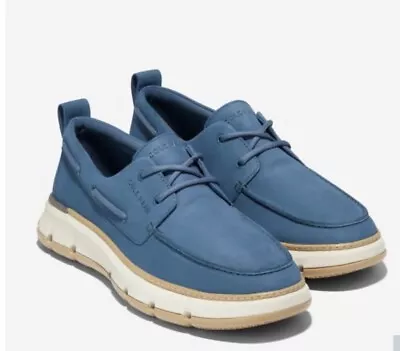 Cole Haan 4 Zero Grand  Regatta Boat Shoe. Men’s 10.5. Ensignia Blue. C36718. • $69.99