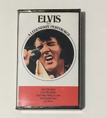 Elvis - A Legendary Performer (cassette) • $8.99