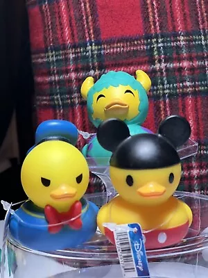 Disney Duckz Rubber Ducks Mickey Donald Sully • $13.90