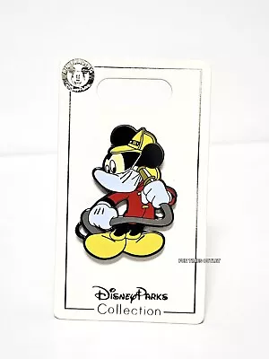 Walt Disney Parks Mickey Mouse Firefighter Mask Fireman Pin New Collection Gift  • $9.99