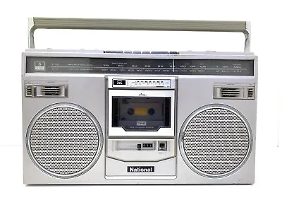 National Panasonic RX-5100 Boombox Stereo Radio Cassette Vintage Work Good Look • $987.84