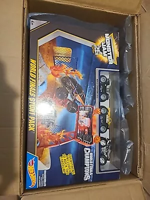 2 Hot Wheels Monster Jam World Finals Stunt Packs • $40