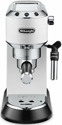$199 • Buy Refurbished DeLonghi Dedica Manual Coffee Machine Espresso EC685W White