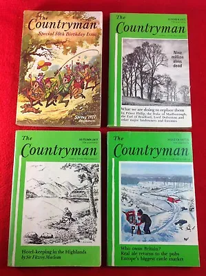 The Countryman Magazine : 4 Issues : 1977 - (50th Birthday Issue) • £6.99