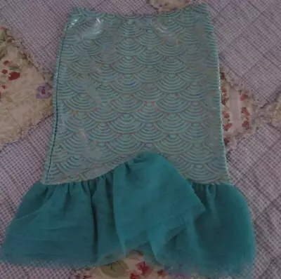 New Disney Ariel Mermaid Tail Skirt W Swim Suit Bottoms Sz 3 Polyester Elastane  • $9.95