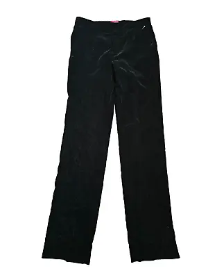 Staud Womens Size 6 Tosca Striaght Leg Velvet High-Waist Trousers MSRP $350 NWOT • $105.97