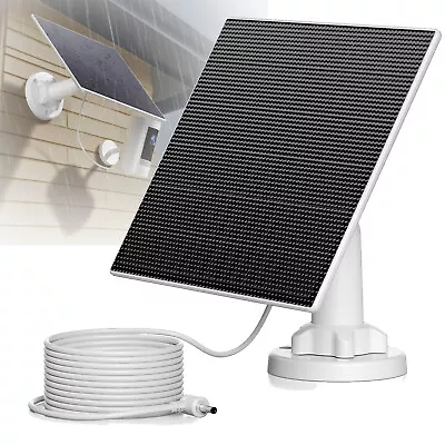 Ring Camera Solar Panel 5W For Ring Stick Up Cam Battery Spotlight Cam Battery • $17.59