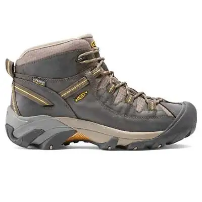 Keen Targhee Ii Mid Waterproof Hiking  Mens Grey Casual Boots 1002375 • $89.95