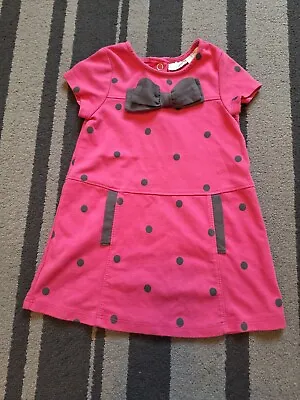 Bany Gorl Pink Polka Dot Dress Age 12 - 18 Months Maggie & Zoe • £1