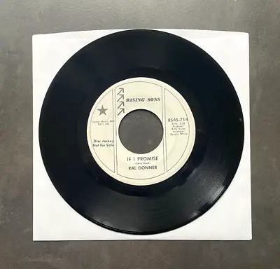 7  Ral Donner - If I Promise - US Rising Sons Promo • £17.22