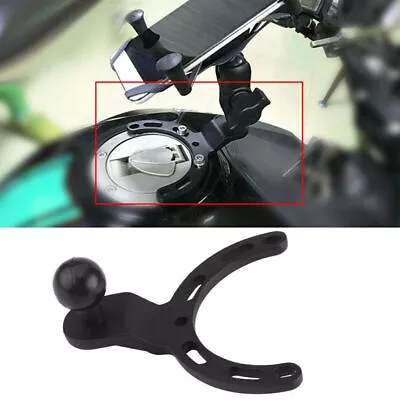 Universal Motorcycle Gas Tank Mount GPS Phone Camera Bracket For Kawasaki Yamaha • $17.99