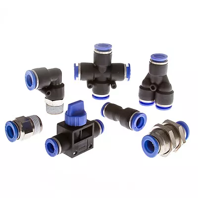£4.85 • Buy Push-Fit Fittings  :  Pneumatic Unions & Adaptors