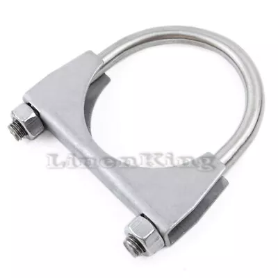 304 Stainless Steel U-Bolt Muffler/Exhaust Clamp Band 2.5  • $11.20