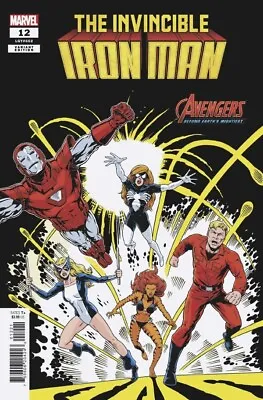 Invincible Iron Man #12 (2022) Christopher Avengers 60th Var Vf/nm Marvel • £4.95