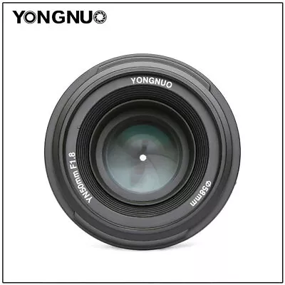 YONGNUO YN50mm F1.8 Auto Standard Prime Lens Large Aperture For Nikon Canon EOS • $161.69