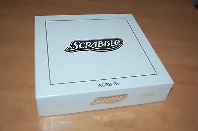 Scrabble Pearl White Tiles Limited Edition By Hasbro  2013 COMPLETE NEW Open Box • $12.95