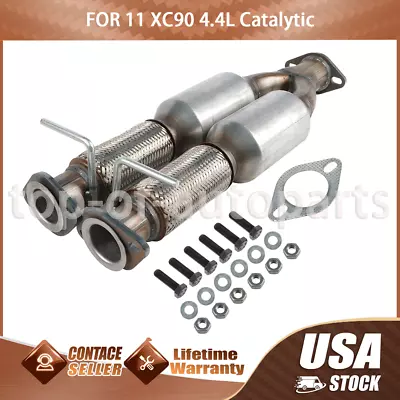 Fits Volvo XC90 4.4L 2005 2006 2007-2010 Flex Pipe Catalytic Converter 12H62-67 • $66.66