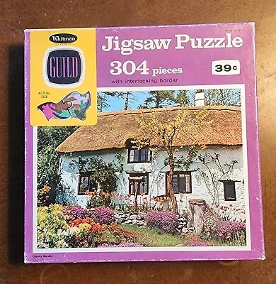 Vintage Guild 304 Piece Jigsaw Puzzle-Country Garden- Series #141 • $1.99