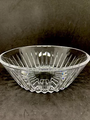 $39.99 • Buy Val St Lambert Balmoral Crystal Clear Glass Serving Bowl 9 In