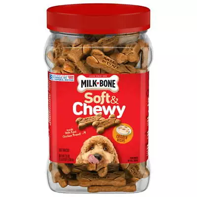 Milk-Bone Soft & Chewy Dog Treats With 12 Vitamins And Minerals - Chicken 25 Oz. • $21.04