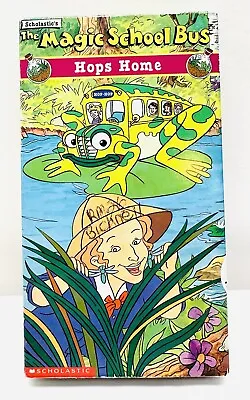 THE MAGIC SCHOOL BUS HOPS HOME VHS Home Video Cassette Tape Free Shipping • $10.99