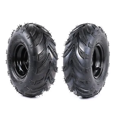 2Pcs 145/70-6 Tire Rim Wheel For ATV Quad Dune Buggy Go Kart 4 Wheelers Mower • $109.29