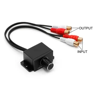 Car Amplifier Bass Knob LC1 Universal RCA Level Control Accessories • £7.28