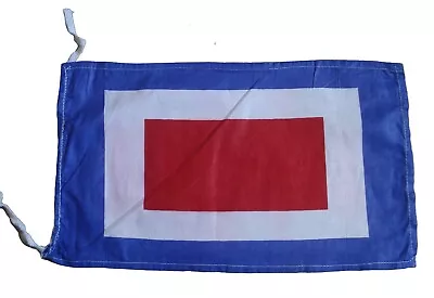 Naval Signal Flag - Marine Code - 8  X 13  - Nautical / Boat / Maritime - COTTON • £9.72