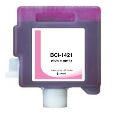 Ink For Canon W8200 W8400P W8400 Pg Comp. BCI-1421PM Photo Magenta Pigment Ink • £87.55