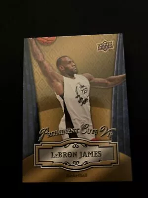 2016 UD NATIONAL PROMINENT CUTS VIP # 4   LeBRON JAMES  CAVALIERS  LAKERS • $4.99