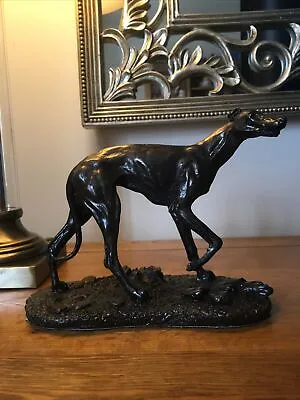 £39.99 • Buy Hunting Greyhound - Figurine / Sculpture / Ornament / Bronze Resin / Dogs