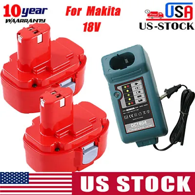 18V Replacement For Makita PA18 6347D Battery Charger 1834 1823 1833 1835 1822 • $160.98