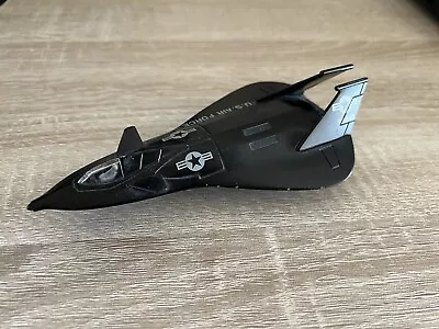 Vintage Black ERTL Diecast Plane Stealth F-19 Jet Fighter US Air Force Mint Con • $12