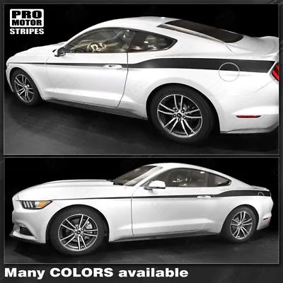 Ford Mustang 2005-2023 Javelin Side Accent Stripes Decals (Choose Color) • $47.60