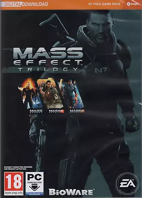 Mass Effect Trilogy (Code In A Box) /Pc • $56.11