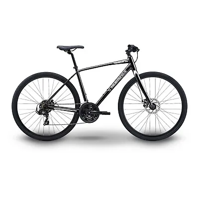 Paramount 100 Hybrid Bike 21-Speed Lightweight Aluminum Frame DISC BRAKES Black  • $310