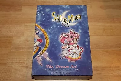 $119.99 • Buy Sailor Moon: The Movies - Box Set Trilogy (DVD, 2001, 3-Disc Set)