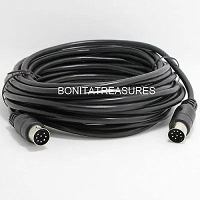 12 Foot Long Large 8 Pin Din Cable For Monster Clarity Model HD One Speakers  • $15.95